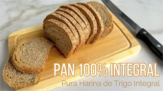 PAN 100% INTEGRAL - Indice Glucémico Bajo - BIEN EXPLICADO - Apto para Airfryer