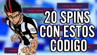 🎰 ¡20 SPINS GRATIS con estos CÓDIGOS! Además, ARREGLO para Kaiser 🔥 Blue Lock Rivals