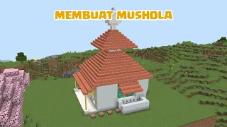 Membuat Mushola Di Minecraft!!