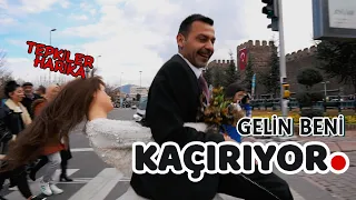 gelin damadı kaçırırken tepkiler harika.PART1