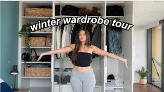 my winter wardrobe tour in my new apartment ♡