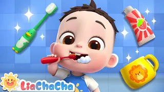 Brush Your Teeth Song | EP12 | LiaChaCha Nursery Rhymes & Baby Songs