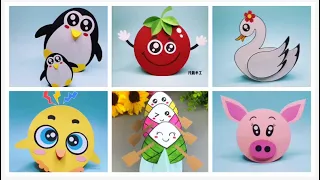 Top 15 DIY Swing Crafts 🎨🛠️|Easy Animal Crafts With Paper