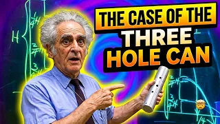 The Case Of The Three Hole Can | (Professor Julius Sumner Miller) #retro #sciencefacts #sciencedemo 