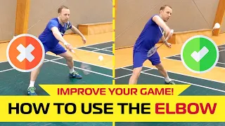 The Secret to Perfect Badminton Shots: Elbow Technique