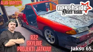 R32 SKYLINE PROJEKTI JATKUU JA UUDET TUULET PUHALTAA
