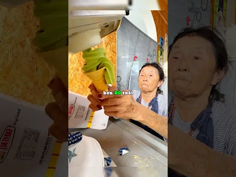 Vì sao bà cụ 80 tuổi ở Nhật Bản vẫn bán kem mỗi ngày dù thị lực kém 😲