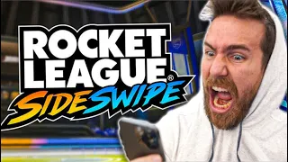 TIME TO GET SWEATY ON ROCKET LEAGUE SIDESWIPE!