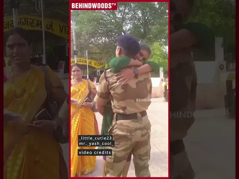 அம்மா Army-க்கு போன அண்ணன் திரும்ப வந்துட்டான் பாரு 🥰 Railway Station-ல் கொண்டாட்டம்