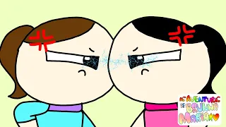 As aventuras de Brunna Maria|Brunna e Manu lutam de Mal-humor