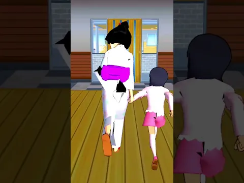 Hantu Bhoot monster Unknown maid😂Sakura School Simulator Ding Dong #shorts#viral#comedy @OMMNRP