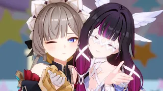 Sandrone Columbina 愛包ダンスホール【Genshin Impact MMD】#sandrone #columbina