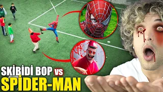 DOM DOM YES YES vs SPİDERMAN FİGHT ! - GERÇEK HAYATTA DRONE KAMERASINA YAKALANDI !! 😱