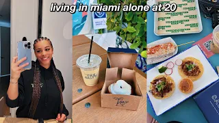 what it's like living in miami alone at 20