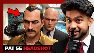 KILLING THE SMUGGLER SILENTLY 🤫💀|| HITMAN BLOOD MONEY