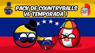 Pack de CountryBalls V6 T1 [Nuevos Ojos, trazos, banderas y muchos más...] Con: @peruano_17_12​