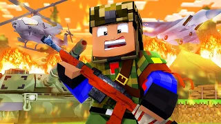 MI MANSIÓN SE CONVIERTE EN UNA BASE MILITAR EN MINECRAFT TROLL 😱🪖