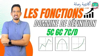 Les Fonctions (7D, 6C, 5C): Domaine de Définition || Prof. Aziz Abderrahman