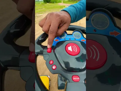 Rc Real Steering Accelerator Car #chatpattoytv #rccarunboxing #remotecontrolcar