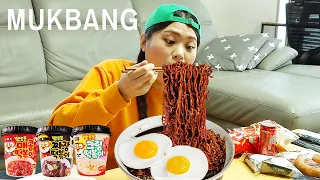 Pororo TTeokbokki Noddle Mukbang DONA