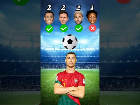 Ronaldo vs Messi vs Neymar vs Ishowspeed - Ronaldo pregunta🤩⚽️