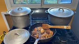 Live cooking my dinner