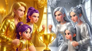 Mira Using Rumi Family's Makeup 💅 || 🏆 Golden Family VS Silver Family 🥈 || #kpopdemonhunters