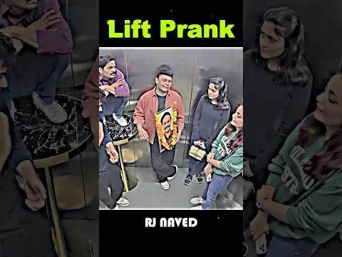Cute Girl Confused Ghost Prank 😅 Don't Miss The End 🤫 Credit - Rj Naved ☺️ #rjnaved #funny #respect