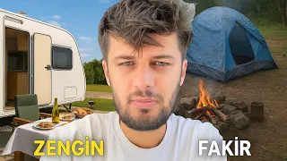 ZENGİN VS FAKİR KAMP.!!!