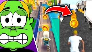 SE EU PERDER O JOGO MUDA - SUBWAY SURFERS