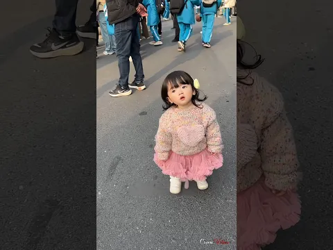 Little girl picks up her brother from school #shorts