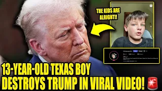 13-Year-Old Goes VIRAL For TAKING DOWN Trump on Social Media