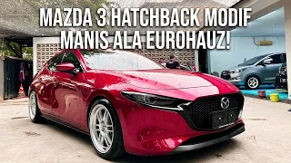 MAZDA 3 FASTBACK INI MOBIL GILA DARI SEGI APA AJA GANTENG D MODIF DIKIT AJA UDA GANTENG PARAH