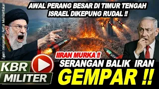 GEGER !! IRAN RESMI SERANG ISRAEL‼️ IRGC LUNCURKAN RUDAL & DRONE—AWAL PERANG BESAR DI TIMUR TENGAH?!