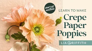 How to Make a crepe paper Icelandic poppy