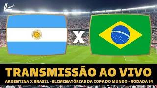 BRASIL X ARGENTINA TRANSMISSÃO AO VIVO DIRETO DO MONUMENTAL - ELIMINATÓRIAS PARA A COPA DO MUNDO