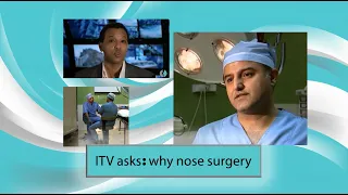 ITV report about Nose surgery in Iran and interview with Dr Hosnani