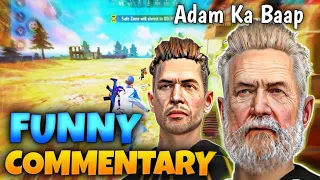 [Adam Ka Baap] Free fire funny🤣 gameplay voice over Hindi commentary free fire Max #freefire