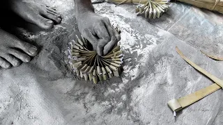 Palm Leaf Bomb - India's Oldest Cracker Manufacturing Process#fireworks #diwali #crackersmaking
