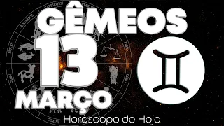 UM SINAL🛑 QUE VOCÊ VAI PARTIR EM BREVE😥😓😪 Gêmeos ♊ Horóscopo do dia de hoje 13 de março 2026 🔮 #tarô