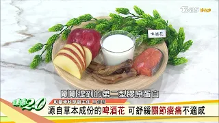 草本成分啤酒花 可舒緩關節不適感 健康2.0