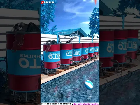 Gelatina en la piscina 🏊‍♂️😱
