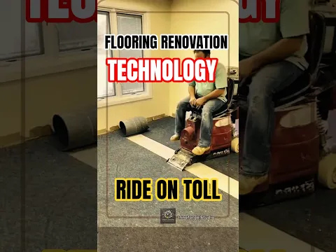 Ride-On Carpet Removal Tool for Flooring Renovation Technology