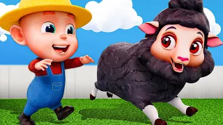Wheels on The Bus + Baa Baa Black Sheep | More Nursery Rhymes & Kids Songs | Rosoo Songs