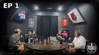 Preseason Top 25 Reactions + Start, Bench, Cut Gets HEATED | The Weekly Huddle Ep. 1