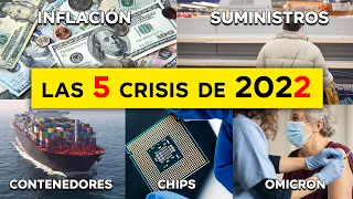 2022 será PEOR si no se SOLUCIONAN estas 5 CRISIS