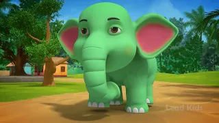 🐘 Ek Mota Hathi | एक मोटा हाथी | Hindi Rhymes for Kids | Nursery Rhymes - #cartoon