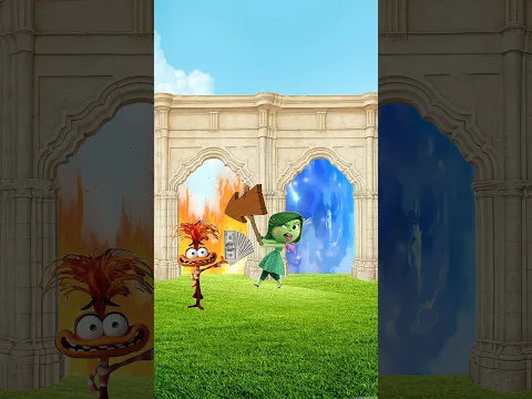 POV disgust chooses who the destiny | #insideout2 #insideout