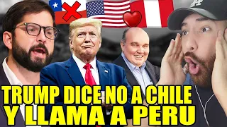 Donald Trump llama al Perú 🇵🇪 ante INSULTOS Y ATAQUES de Chilenos 🇨🇱