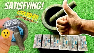 Crushing & Trying to Find a Real Diamond in 6 Diamond Mining Kit - Satisfying Crushing Video